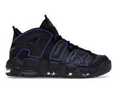 NIKE AIR MORE UPTEMPO 96 BLACK GAME ROYAL IRON GREY