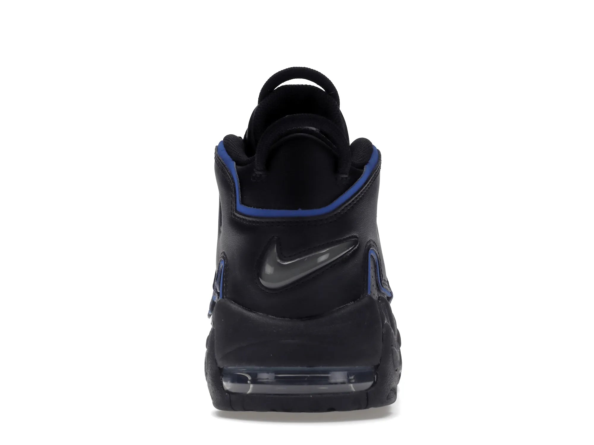 NIKE AIR MORE UPTEMPO 96 BLACK GAME ROYAL IRON GREY