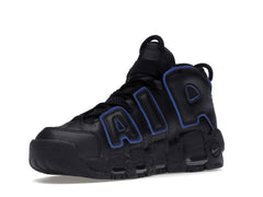 NIKE AIR MORE UPTEMPO 96 BLACK GAME ROYAL IRON GREY