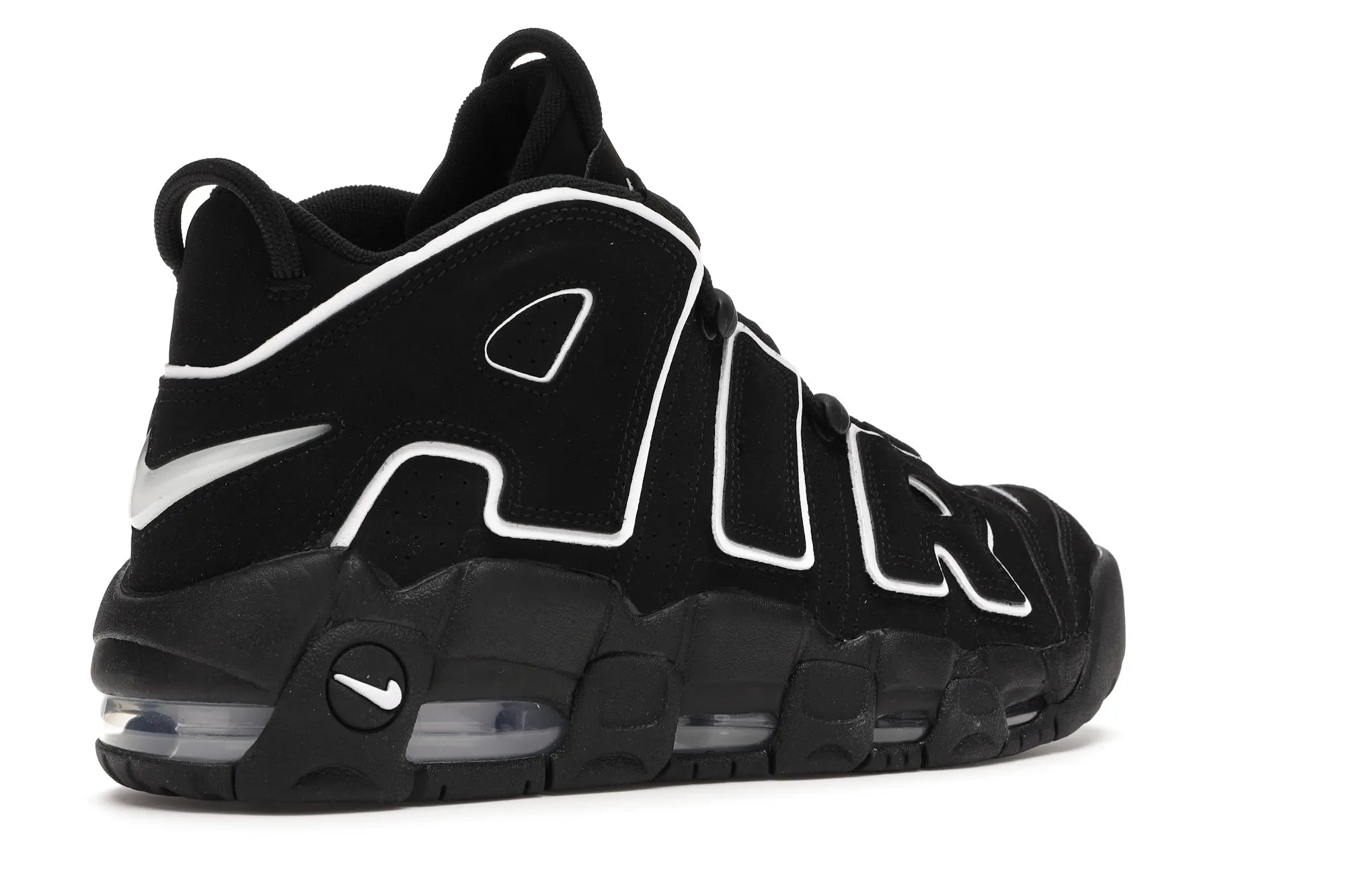 NIKE AIR MORE UPTEMPO BLACK WHITE