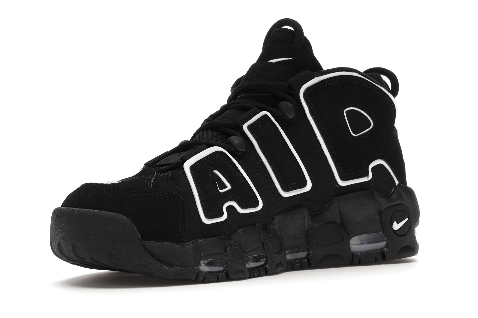 NIKE AIR MORE UPTEMPO BLACK WHITE