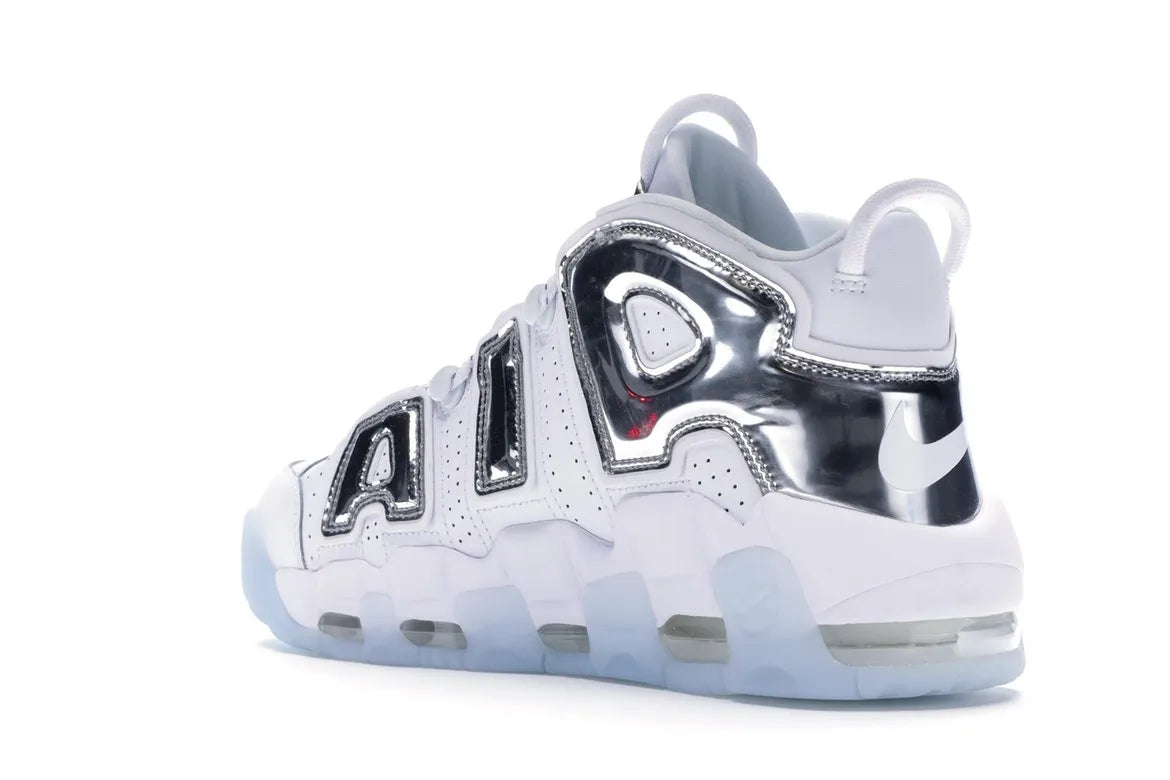 NIKE AIR MORE UPTEMPO CHROME WHITE