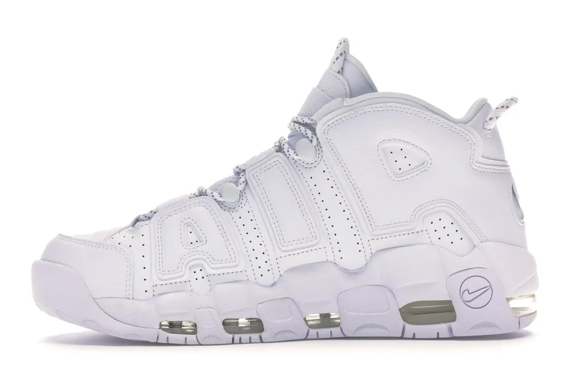 NIKE AIR MORE UPTEMPO TRIPLE WHITE