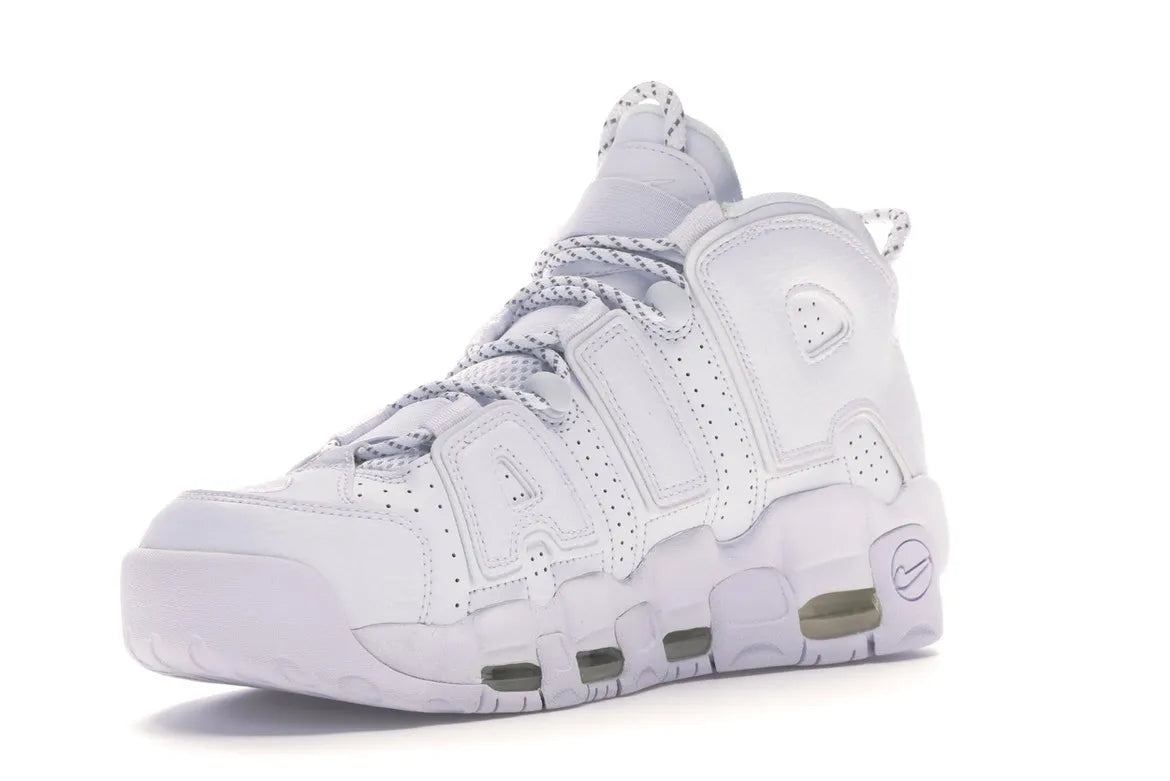 NIKE AIR MORE UPTEMPO TRIPLE WHITE