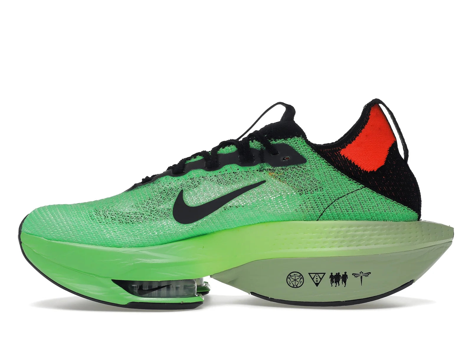 AIR ZOOM ALPHAFLY NEXT% 2 EKIDEN SCREAM GREEN