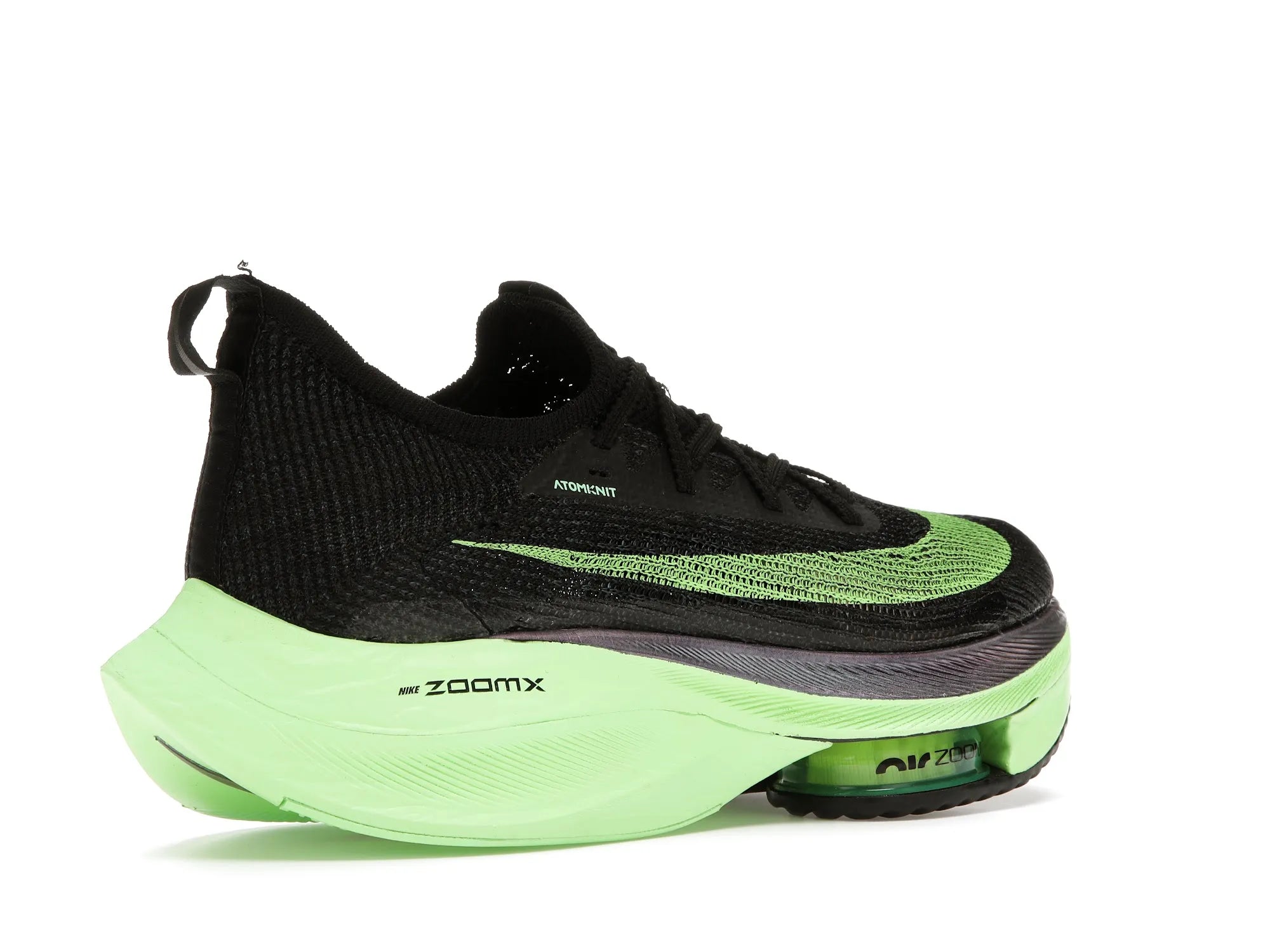 AIR ZOOM ALPHAFLY NEXT% BLACK ELECTRIC GREEN