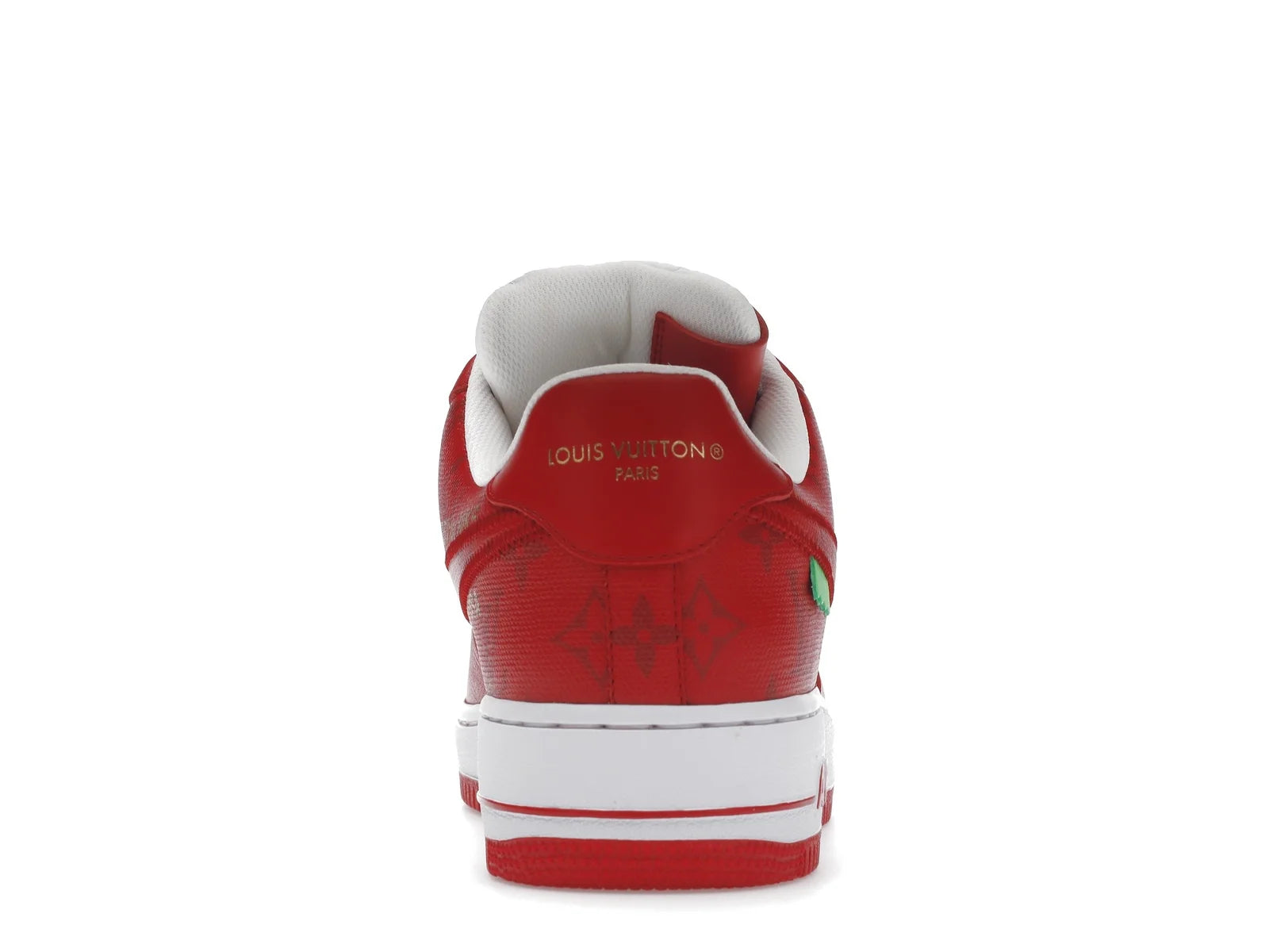 NIKE AIR FORCE 1 LOUIS VUITTON OFF-WHITE RED WHITE