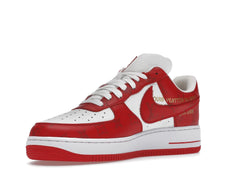 NIKE AIR FORCE 1 LOUIS VUITTON OFF-WHITE RED WHITE