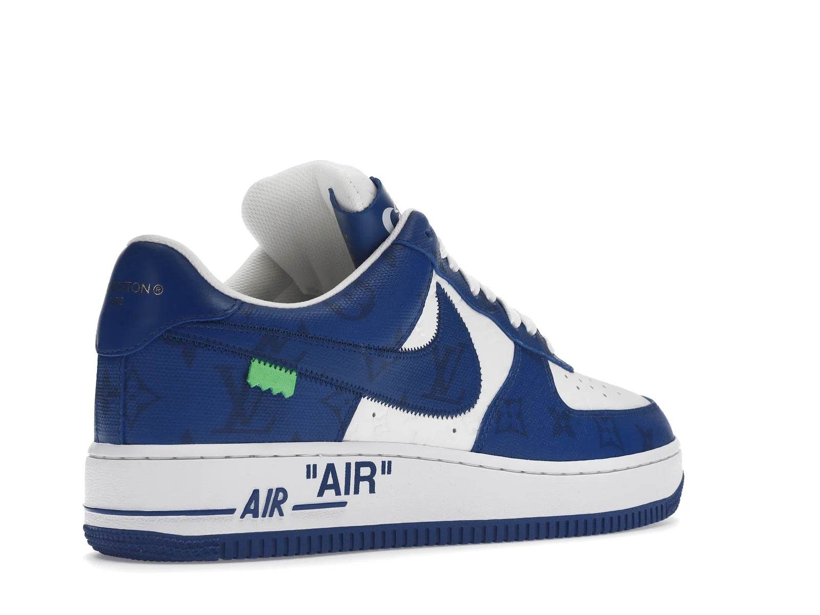 NIKE AIR FORCE 1 LOUIS VUITTON OFF-WHITE ROYAL WHITE