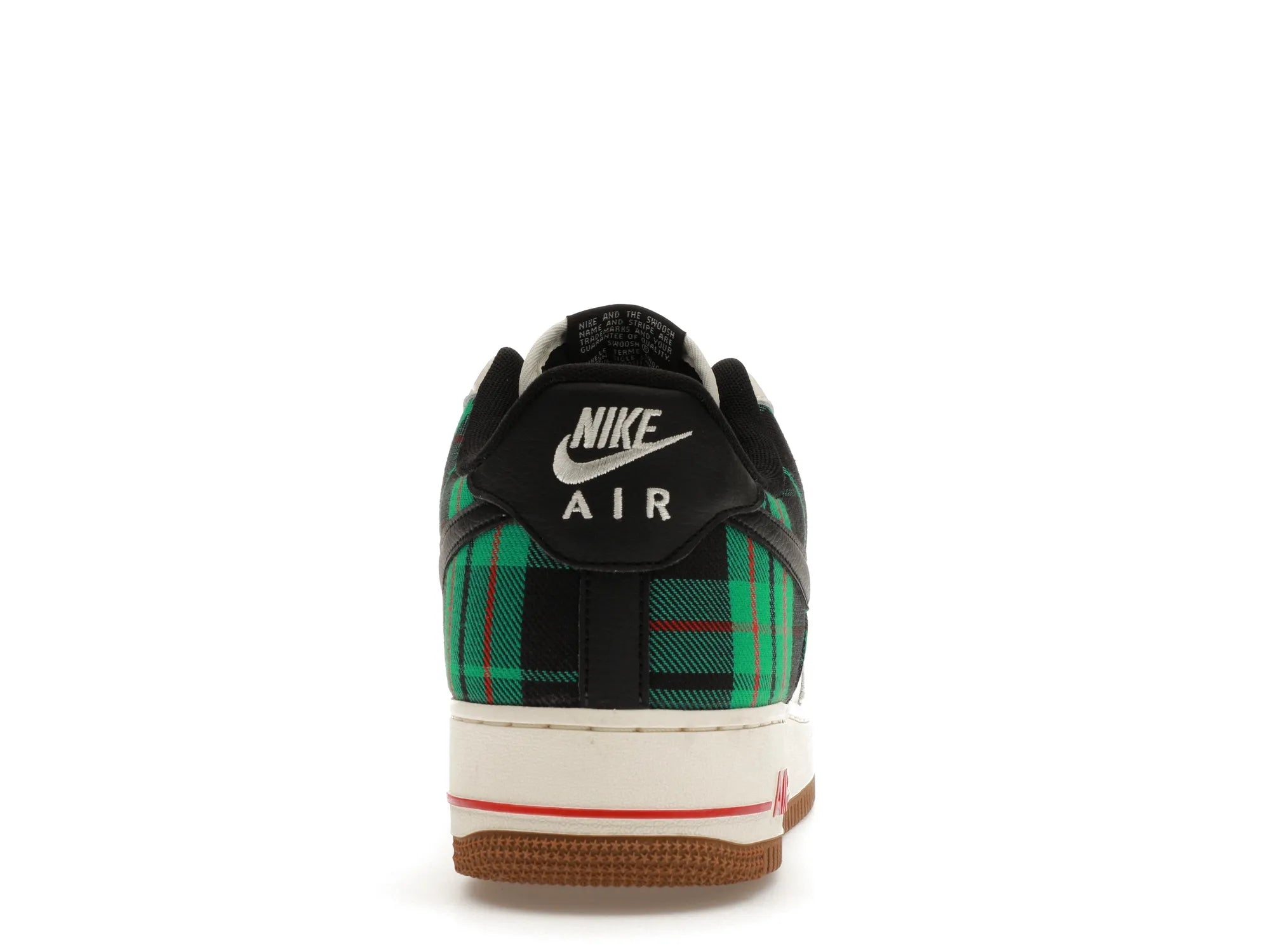 AF 1 LOW ‰۪07 LX PLAID PALE IVORY STADIUM GREEN