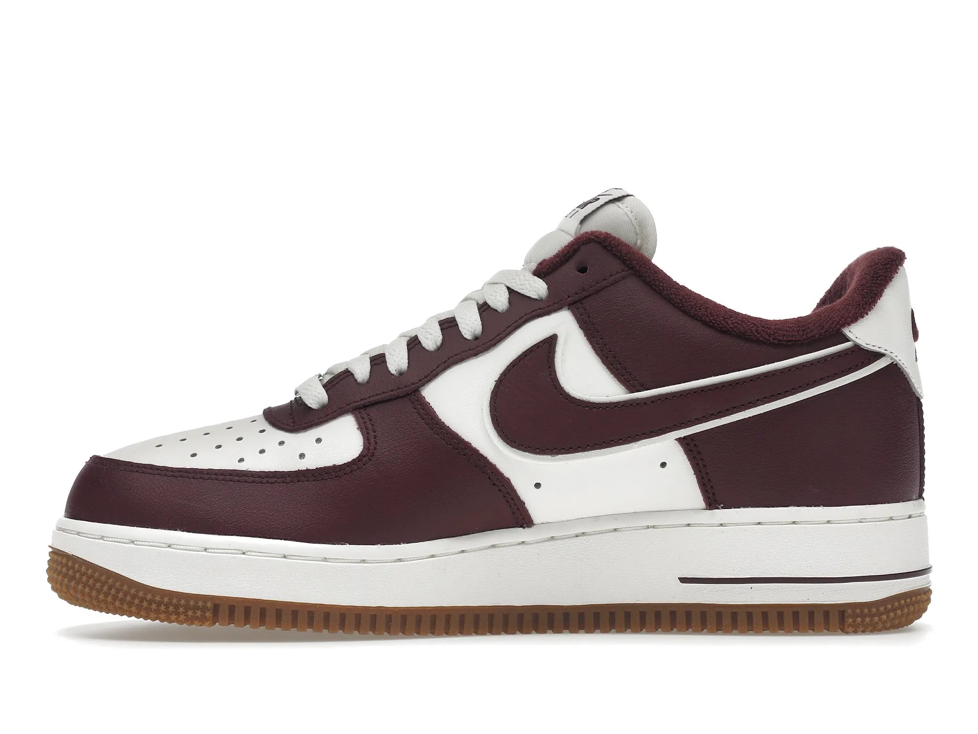 NIKE AIR FORCE 1 LOW COLLEGE PACK NIGHT MAROON