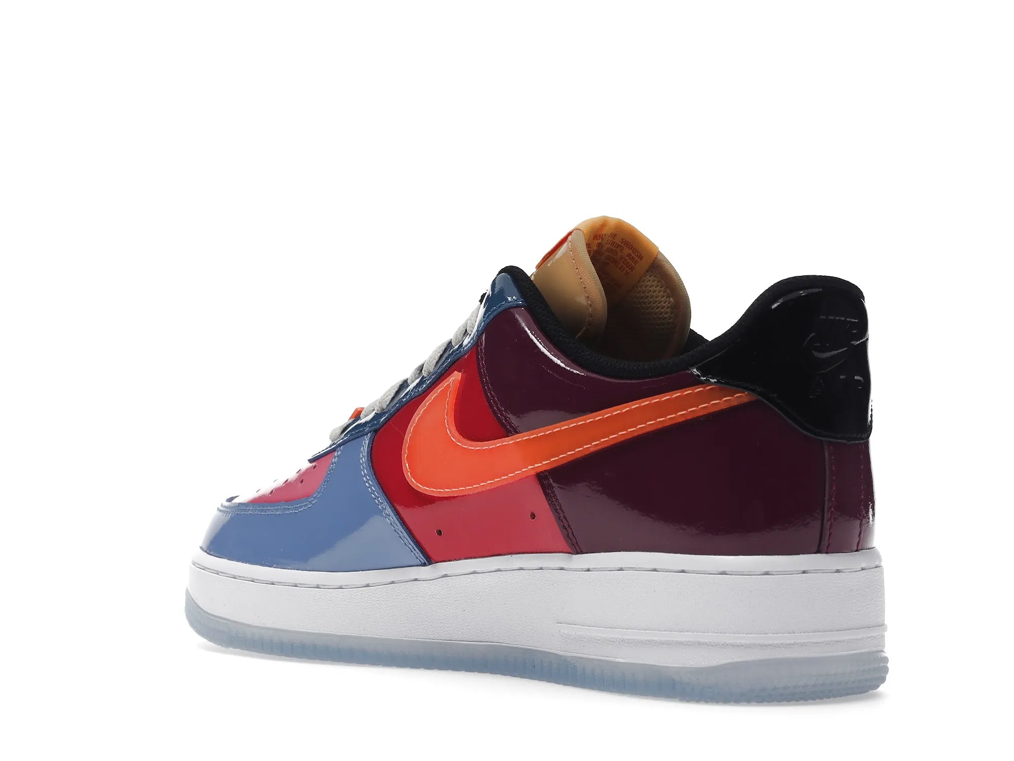 NIKE AIR FORCE UNDEFEATED MULTI PATENT TOTAL ORANGE