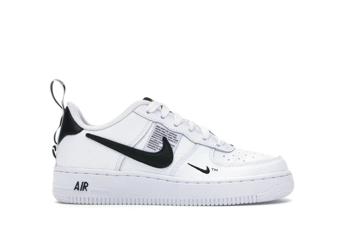 NIKE AIR FORCE 1 UTILITY WHITE BLACK