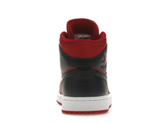 AIR JORDAN 1 MID GYM BLACK RED