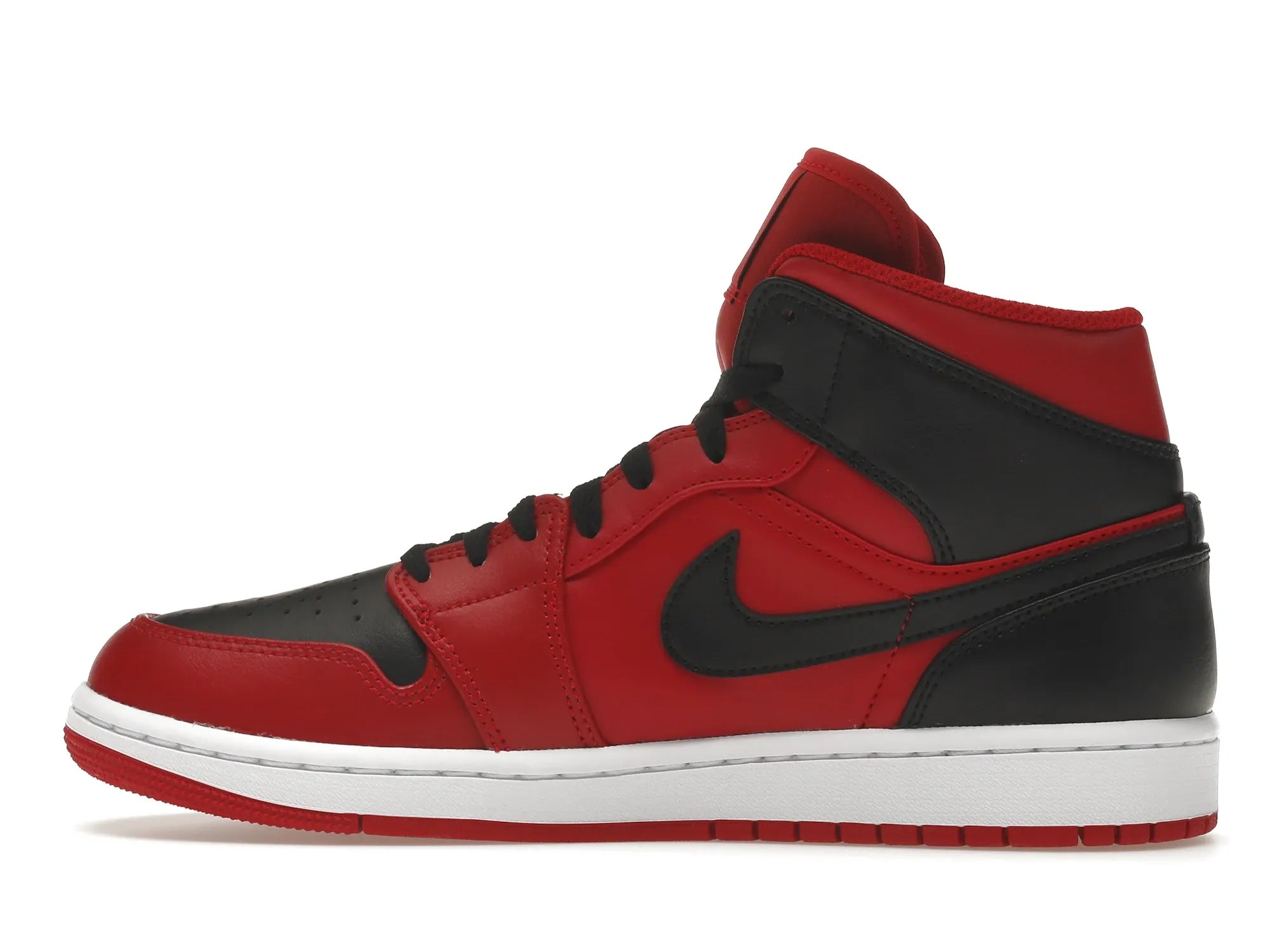 AIR JORDAN 1 MID GYM BLACK RED