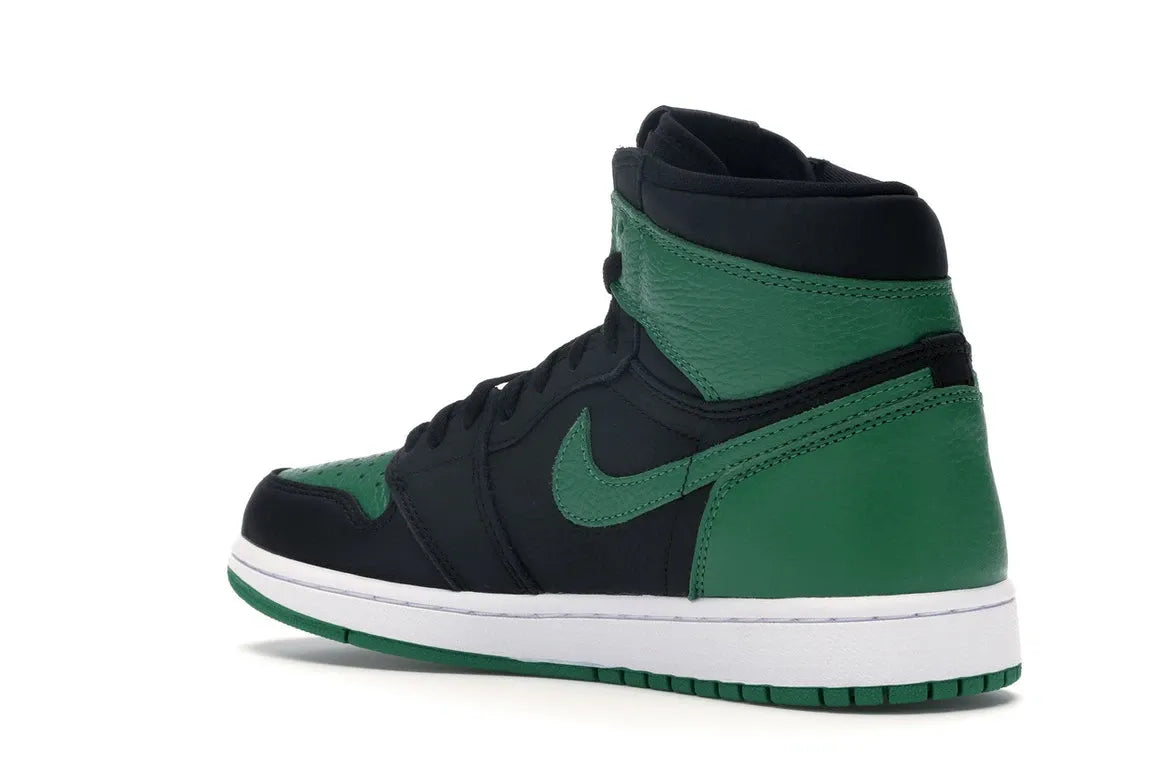 AIR JORDAN 1 HIGH PINE GREEN BLACK HEAVY QUALITY