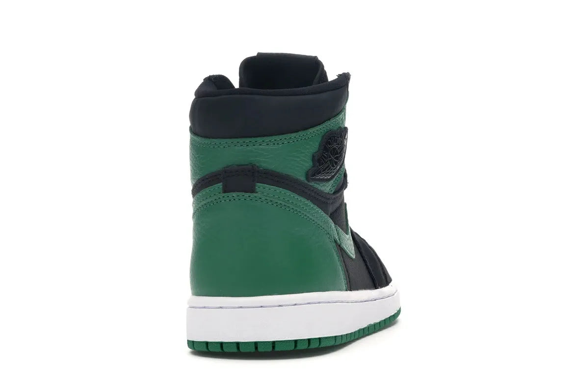 AIR JORDAN 1 HIGH PINE GREEN BLACK HEAVY QUALITY