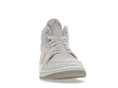 AIR JORDAN 1 MID SE WHITE LIGHT IRON ORE