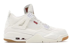 AIR JORDAN RETRO 4 LEVIS WHITE DENIM