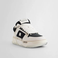 Amiri Premium Men's White & Black Low Top Sneakers