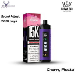 AL FAKHER ICE ADJUSTABLE 15000 PUFFS CHERRY FIESTA