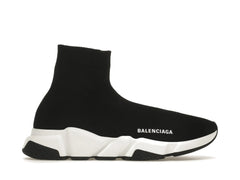 BALENCIAGA SPEED TRAINER BLACK WHITE