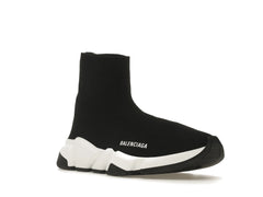 BALENCIAGA SPEED TRAINER BLACK WHITE