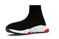 BALENCIAGA SPEED TRAINER B/W/R