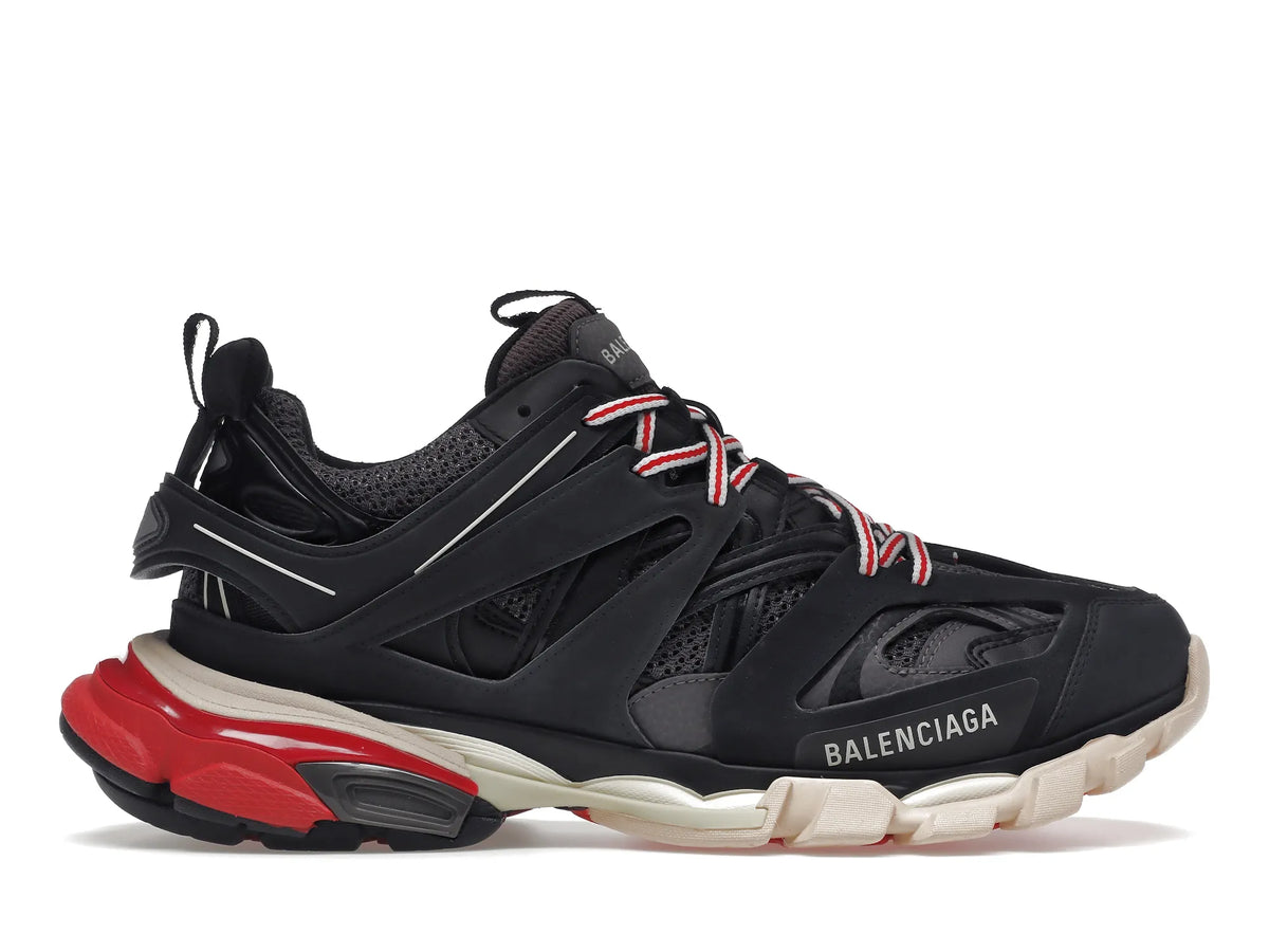 BALENCIAGAA TRACK BLACK RED GREY