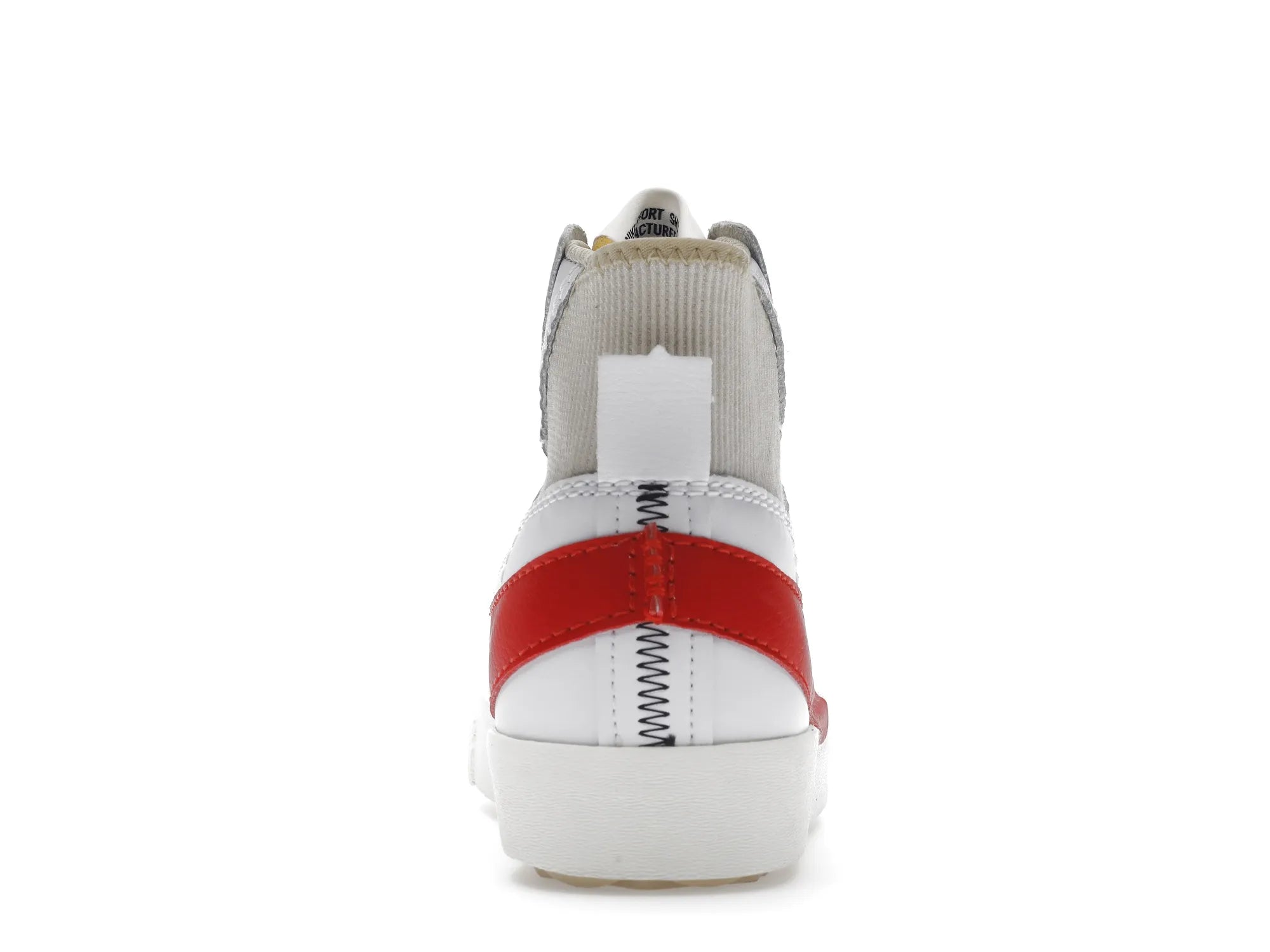 BLAZER MID 77 JUMBO WHITE HABANERO RED