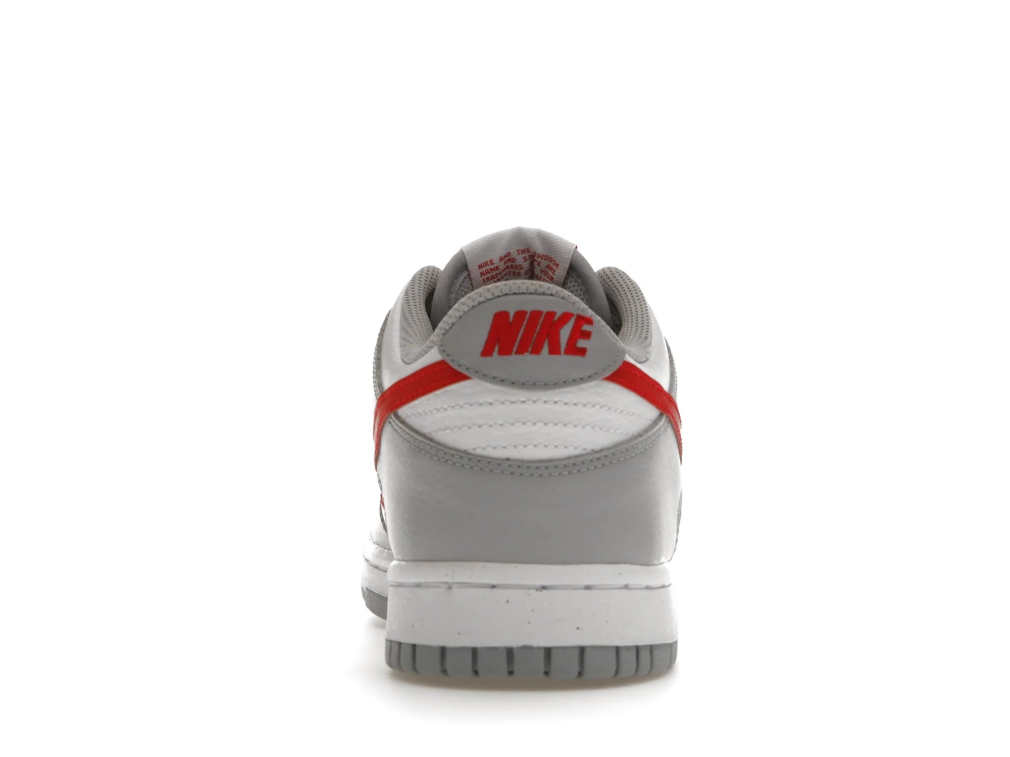 DUNK LOW WHITE WOLF GREY UNIVERSITY RED