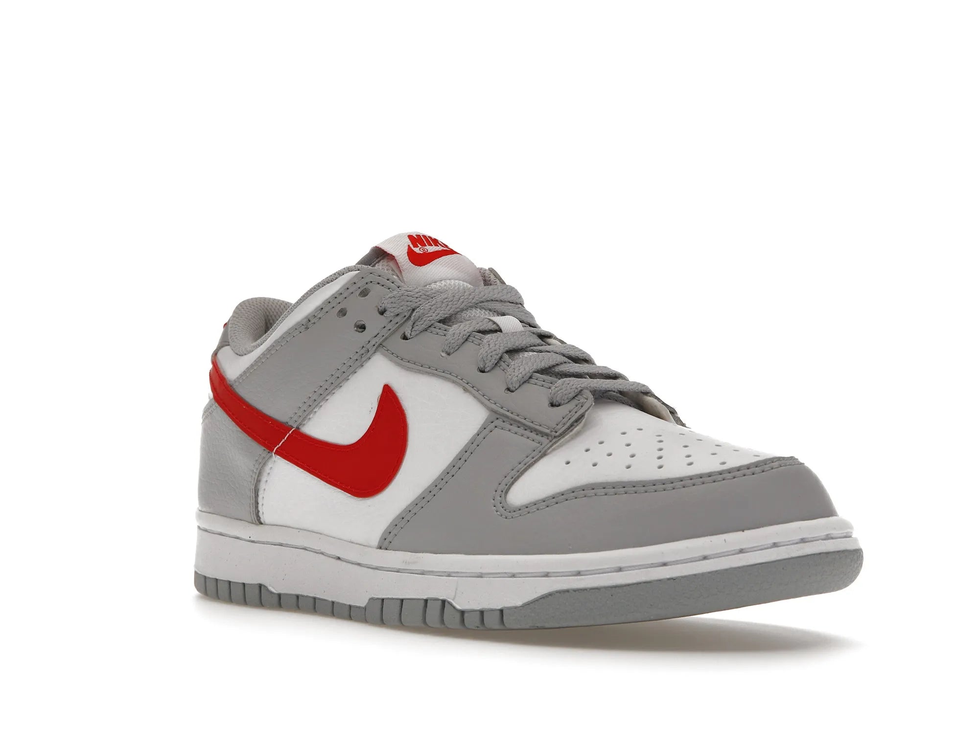 DUNK LOW WHITE WOLF GREY UNIVERSITY RED