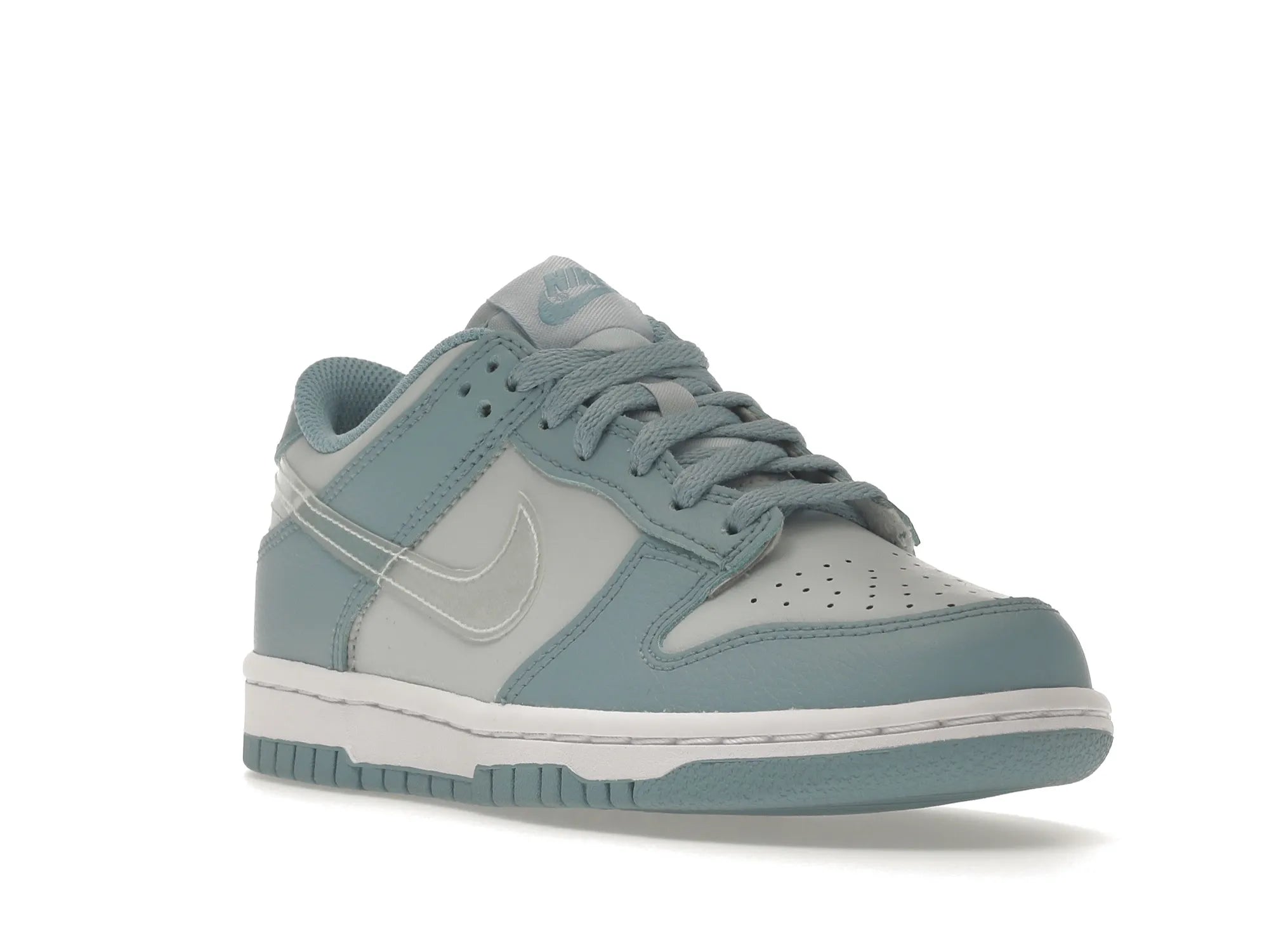 DUNK LOWCLEAR BLUE SWOOSH