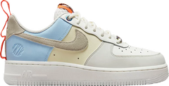 Nike Air Force 1 Ehite Sail and lime