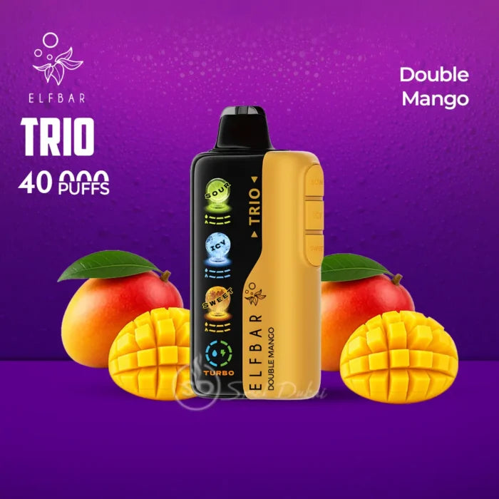 Elfbar trio 40k puffs double mango