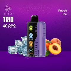 Elfbar trio 40k puffs peach ice