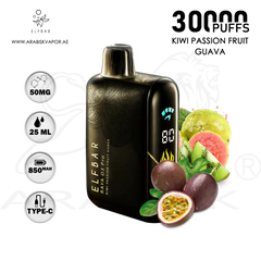 elfbar raya d3 pro 30k Puffs  kiwi Passion Fruit