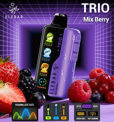 Elfbar trio 40k puffs mix berry