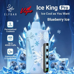 ice king pro 40k puffs blueberry ice