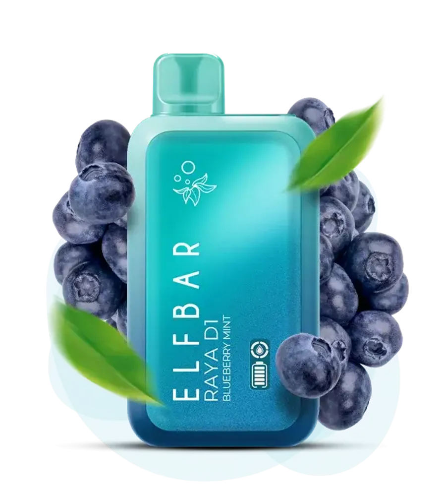 ELFBAR RAYA D1 13000 PUFF BLUEBERRY MINT