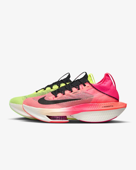 Nike Air Zoom Alphafly Next 2 Green & Pink