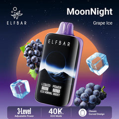 MOON NIGHT 40000 PUFFS GRAPE ICE