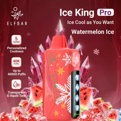 ice king pro 40k puffs watermelon ice