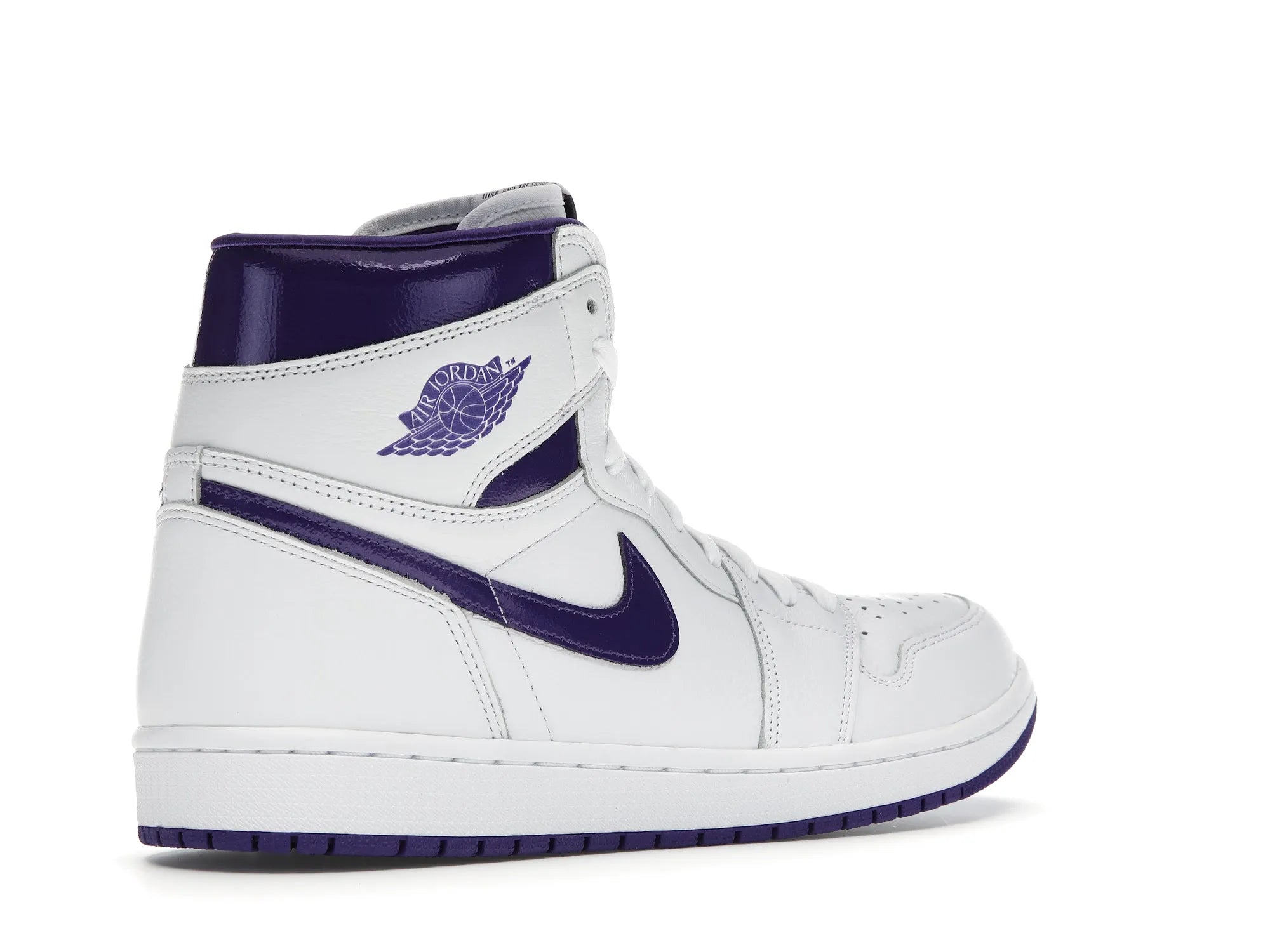 NIKE AIR JORDAN 1 HIGH COURT PURPLE WHITE