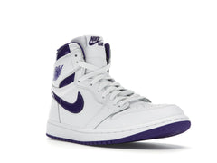 NIKE AIR JORDAN 1 HIGH COURT PURPLE WHITE