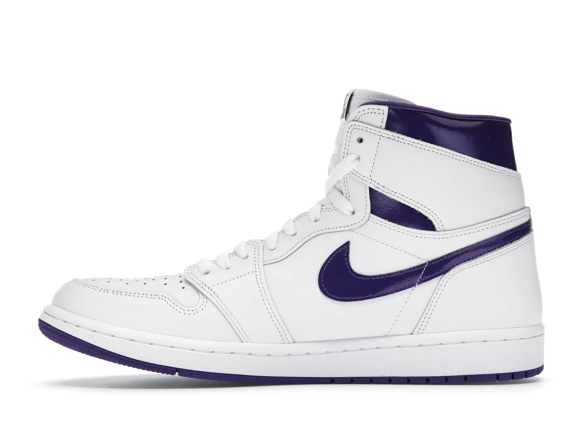 NIKE AIR JORDAN 1 HIGH COURT PURPLE WHITE