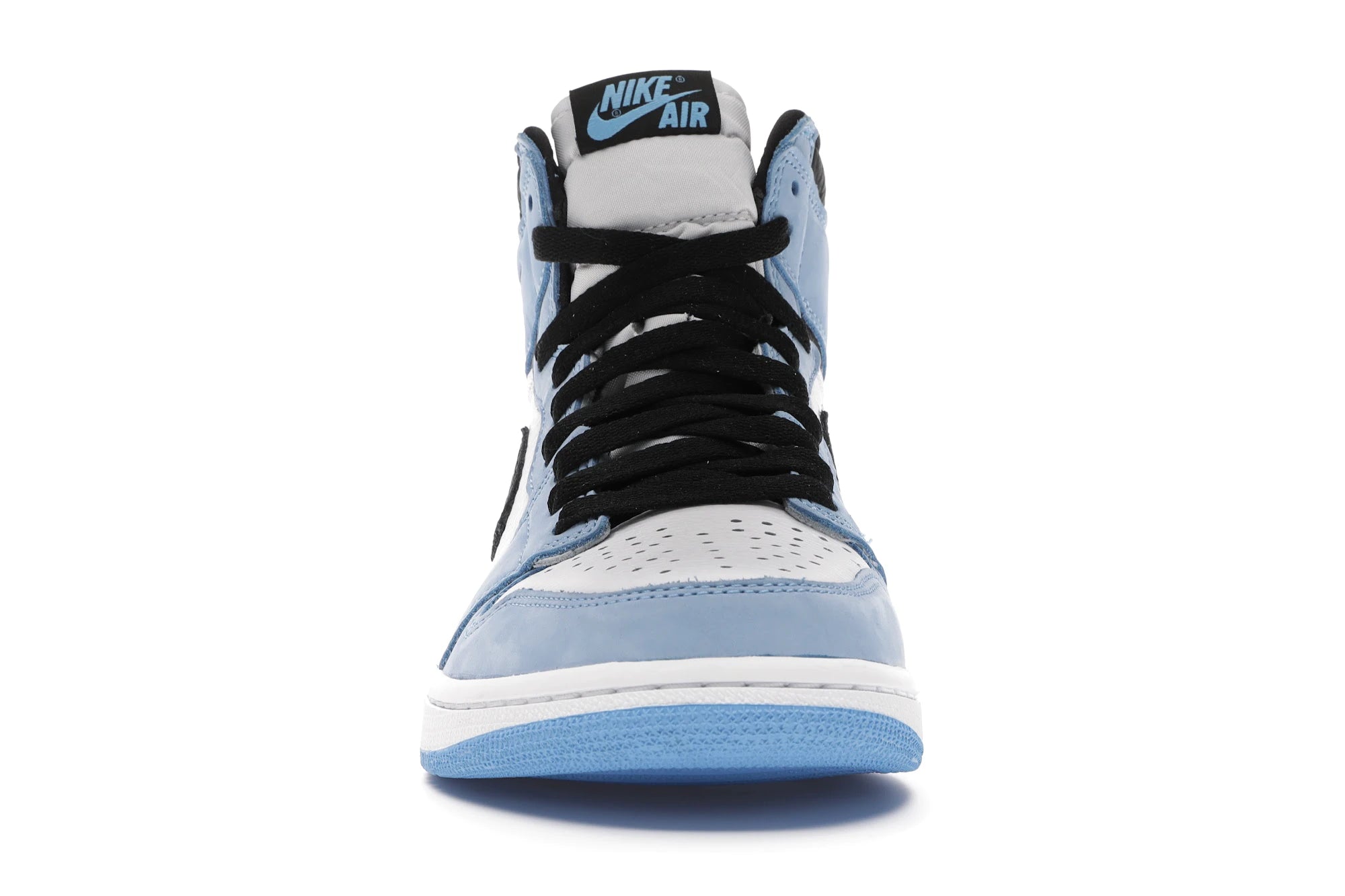 NIKE AIR JORDAN 1 HIGH WHITE UNIVERSITY BLUE UA QUALITY