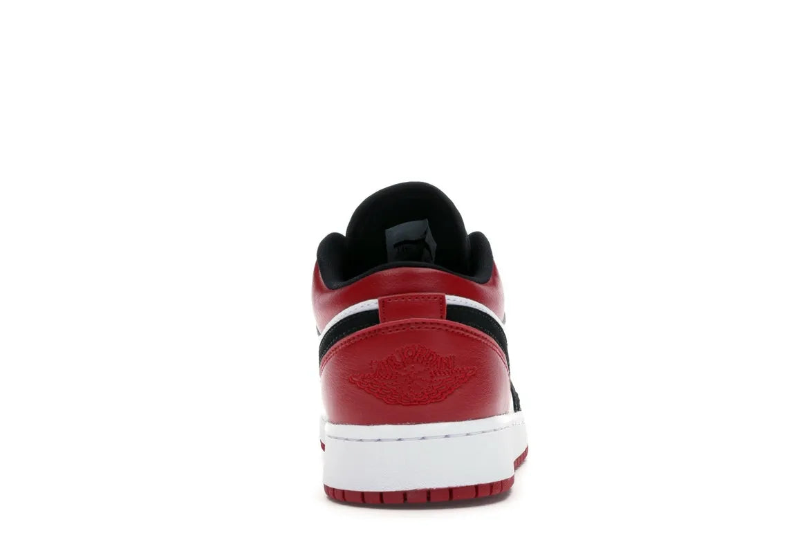 NIKE AIR JORDAN 1 LOW BLACK TOE