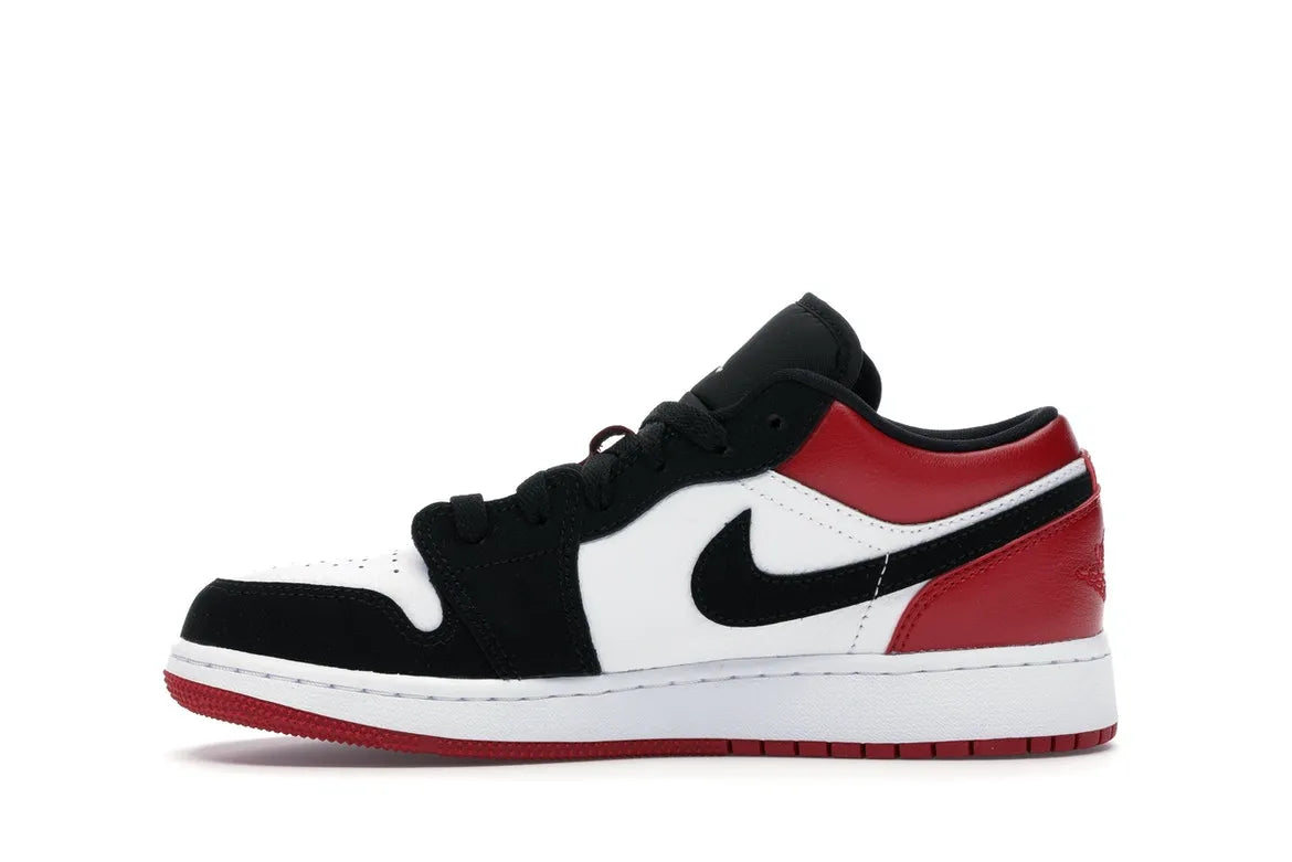 NIKE AIR JORDAN 1 LOW BLACK TOE