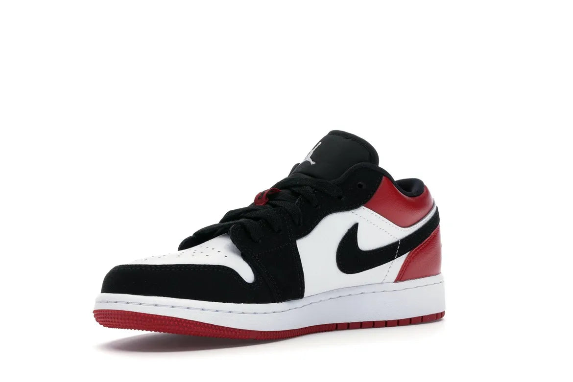 NIKE AIR JORDAN 1 LOW BLACK TOE